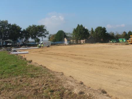 D&eacute;but des travaux 